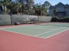 terrain de tennis de la residence central park en floride