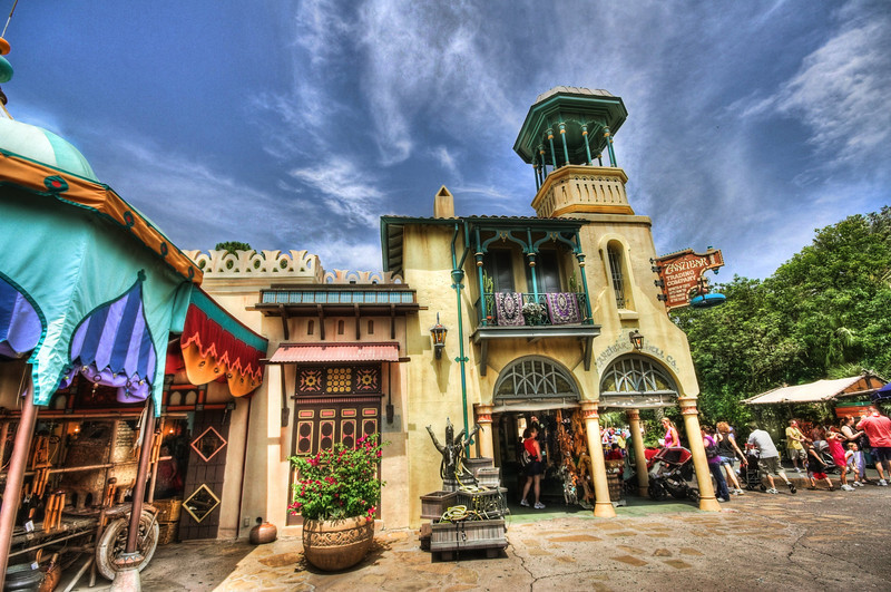 Boutique d'Adventureland à Magic Kingdom en Floride