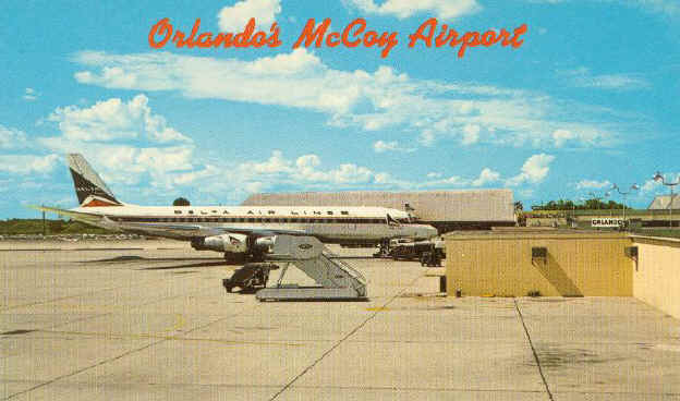 Aéroport d'Orlando à la fin des années 60 