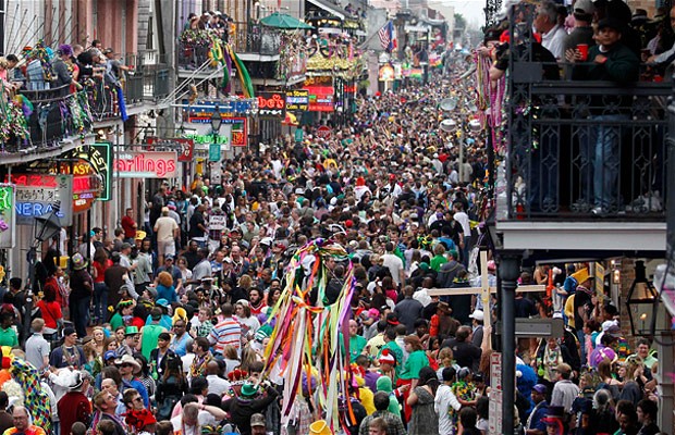 Carnaval de Mardi Gras à la Nouvelle Orléans