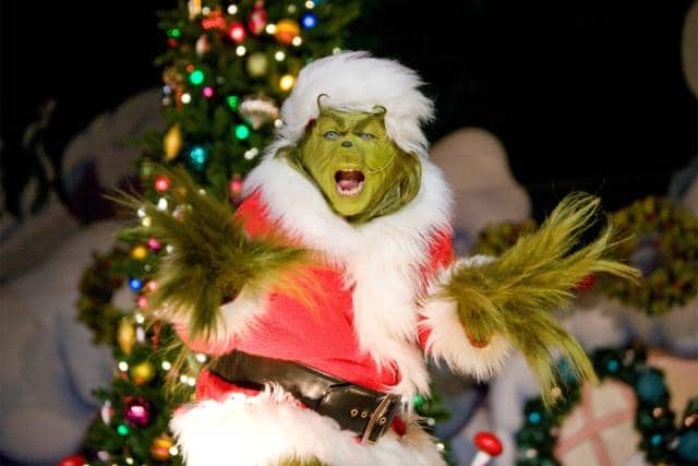 Le Grinch pendant la saison de Noël à Universal Studios Orlando