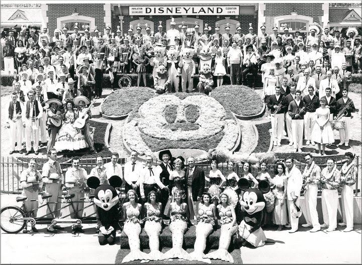 Ouverture de Disneyland en Californie en 1955